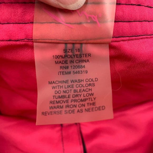 TORRID Hot Pink Swim Board Shorts Drawstring 18 - Picture 8 of 8